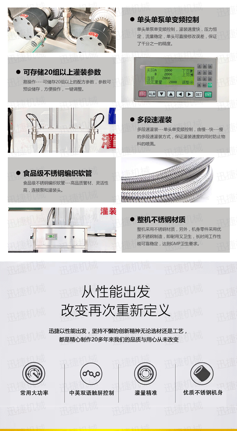 半自動(dòng)電氣結(jié)合BSB雙頭食用油灌裝機(jī)